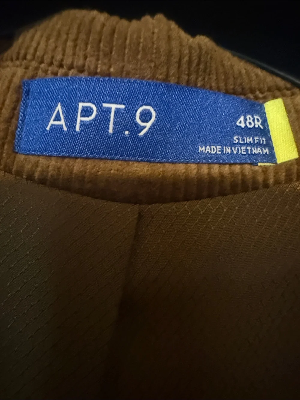 Apt. 9 Brown Corduroy Sport Coat